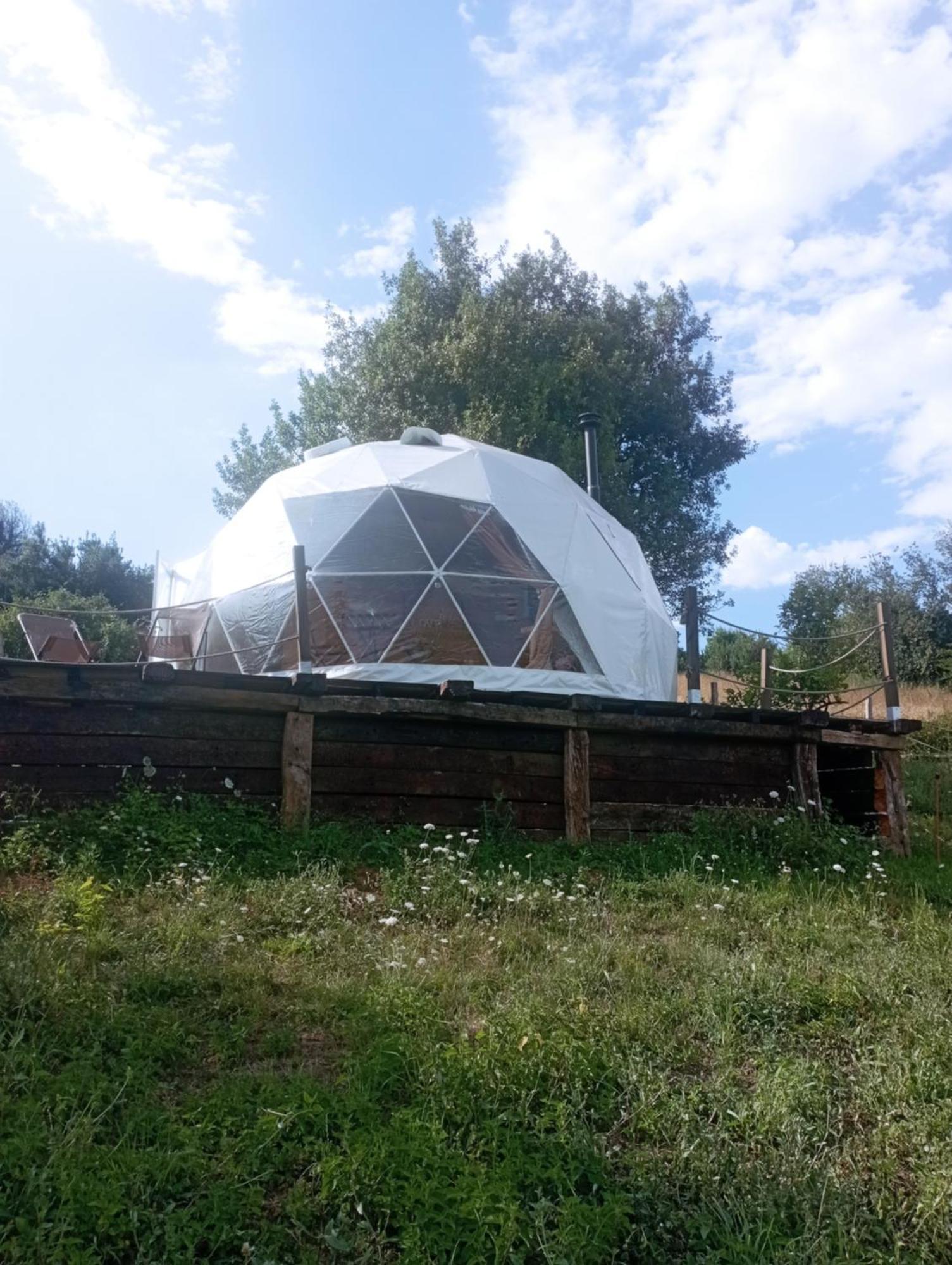 Glamping Quintana Hotel Gijon Exterior photo