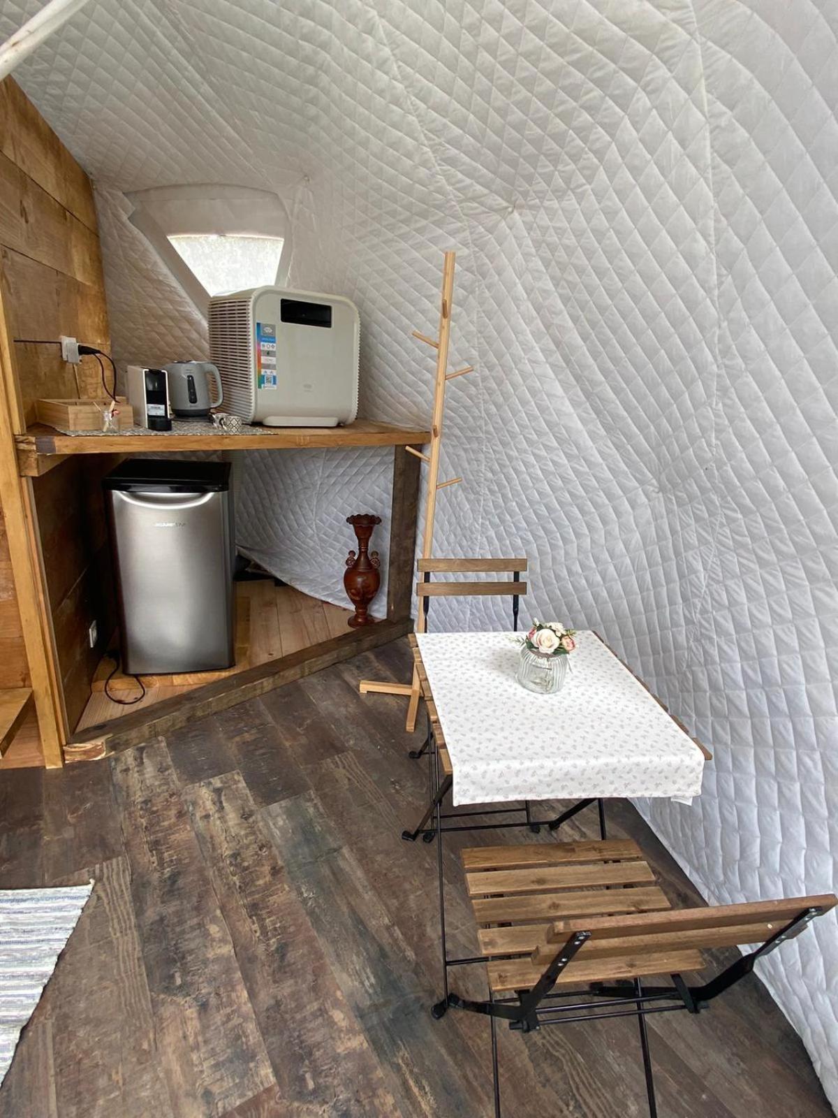 Glamping Quintana Hotel Gijon Exterior photo
